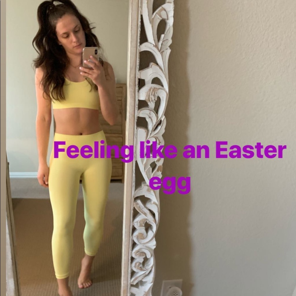 Morgan Stewart Sport Yellow Set size XS